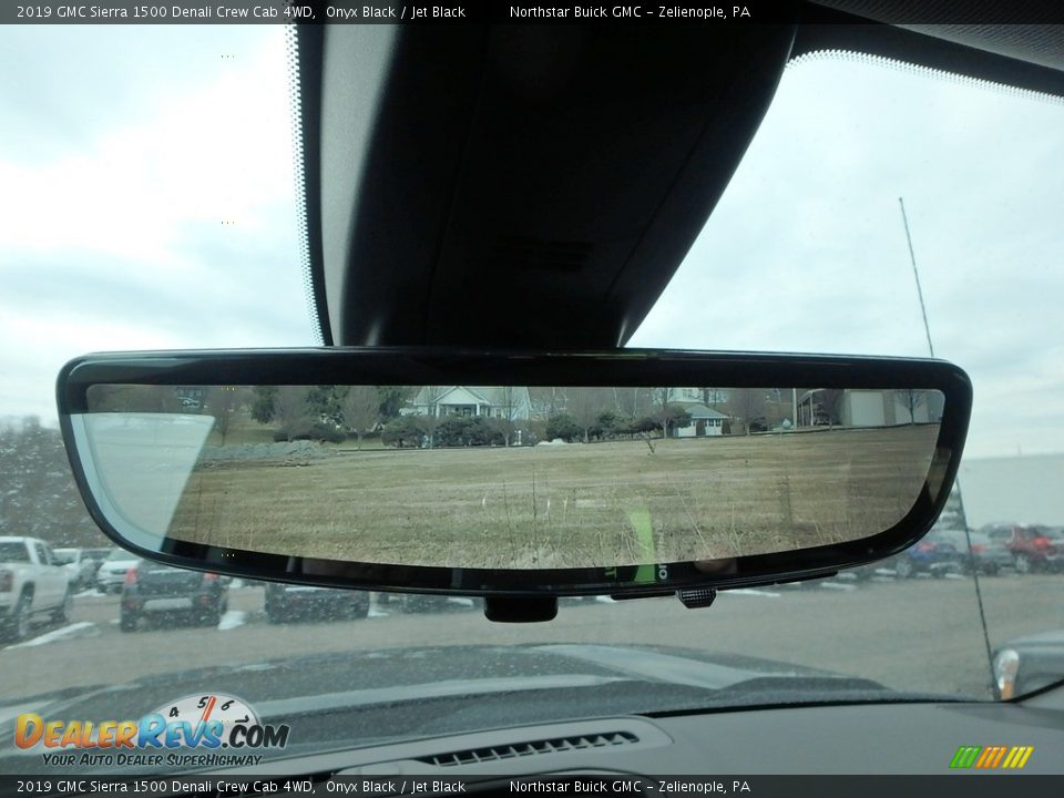 2019 GMC Sierra 1500 Denali Crew Cab 4WD Onyx Black / Jet Black Photo #18