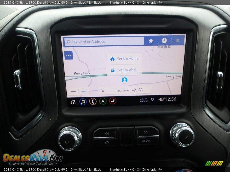 2019 GMC Sierra 1500 Denali Crew Cab 4WD Onyx Black / Jet Black Photo #19