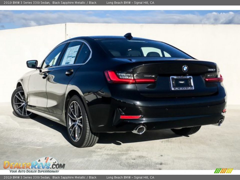 2019 BMW 3 Series 330i Sedan Black Sapphire Metallic / Black Photo #2