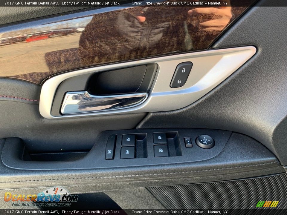 2017 GMC Terrain Denali AWD Ebony Twilight Metallic / Jet Black Photo #9