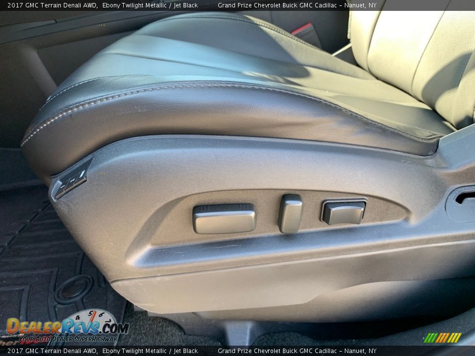 2017 GMC Terrain Denali AWD Ebony Twilight Metallic / Jet Black Photo #10