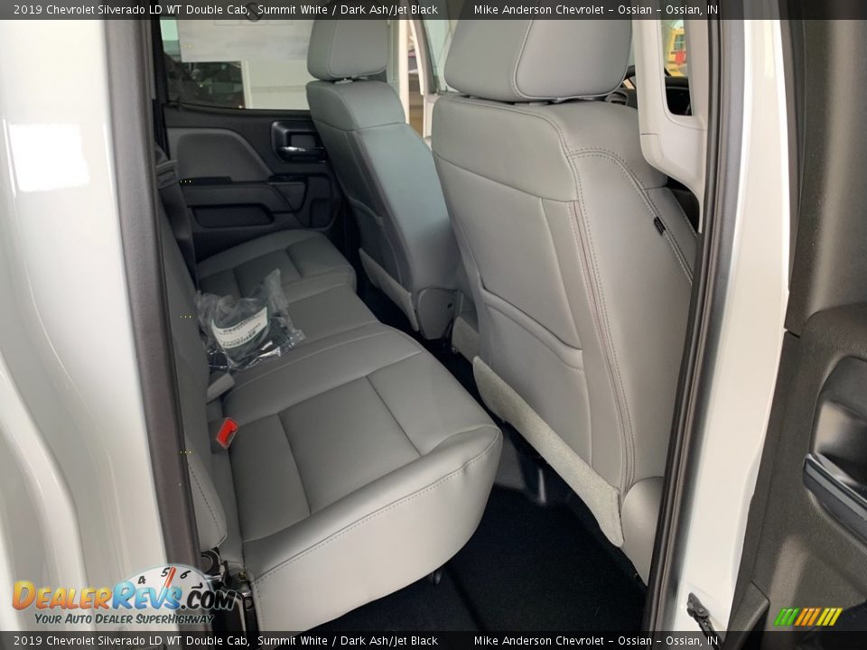 2019 Chevrolet Silverado LD WT Double Cab Summit White / Dark Ash/Jet Black Photo #14