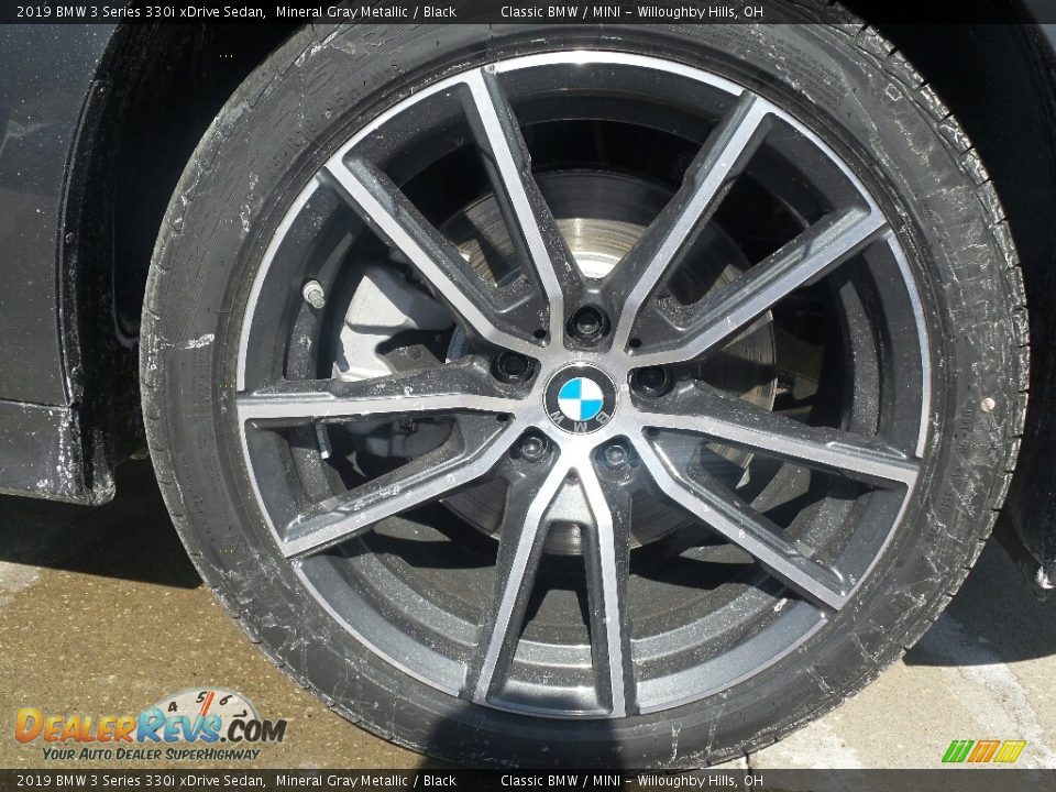 2019 BMW 3 Series 330i xDrive Sedan Mineral Gray Metallic / Black Photo #3