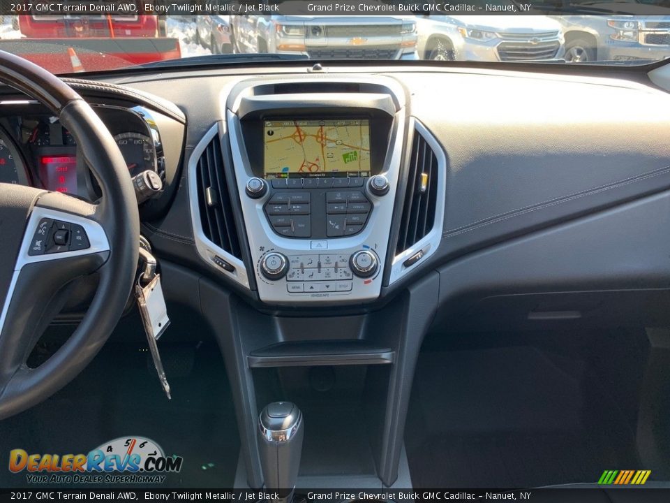 2017 GMC Terrain Denali AWD Ebony Twilight Metallic / Jet Black Photo #14