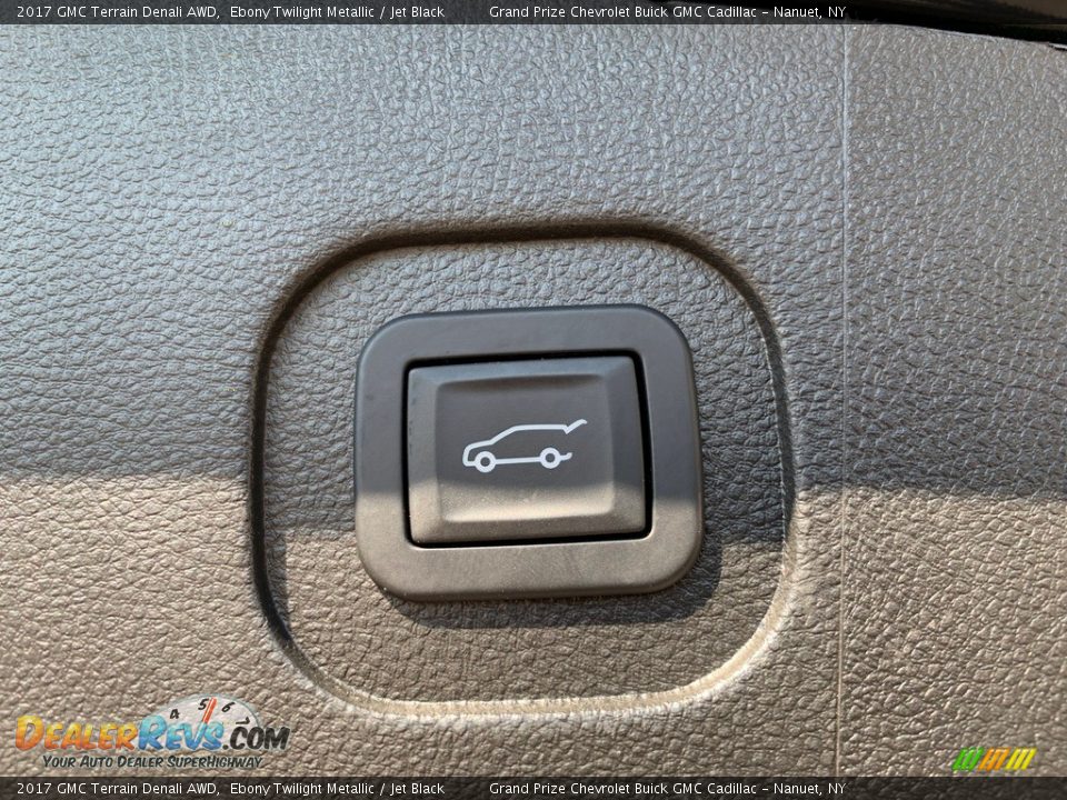 2017 GMC Terrain Denali AWD Ebony Twilight Metallic / Jet Black Photo #20