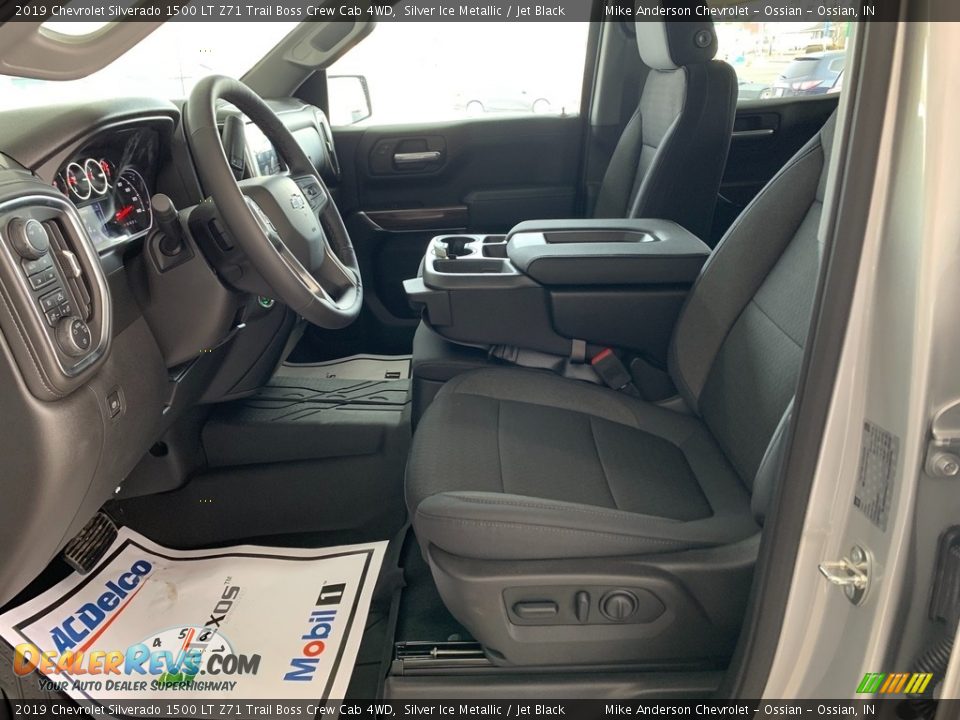 2019 Chevrolet Silverado 1500 LT Z71 Trail Boss Crew Cab 4WD Silver Ice Metallic / Jet Black Photo #20