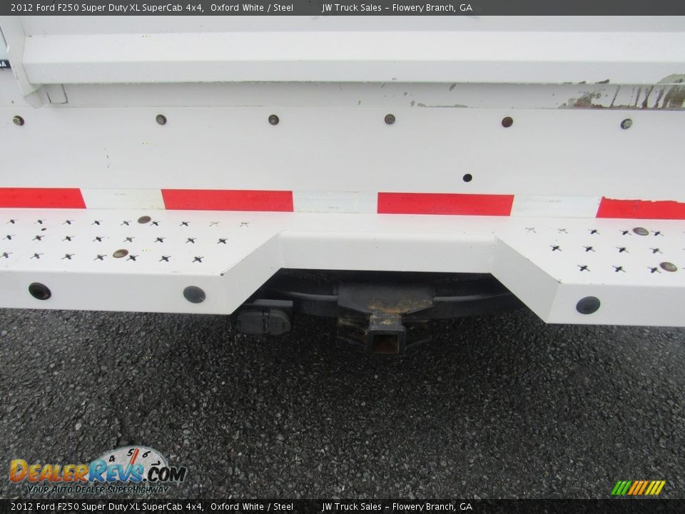 2012 Ford F250 Super Duty XL SuperCab 4x4 Oxford White / Steel Photo #12
