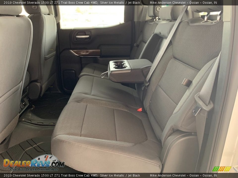 2019 Chevrolet Silverado 1500 LT Z71 Trail Boss Crew Cab 4WD Silver Ice Metallic / Jet Black Photo #24