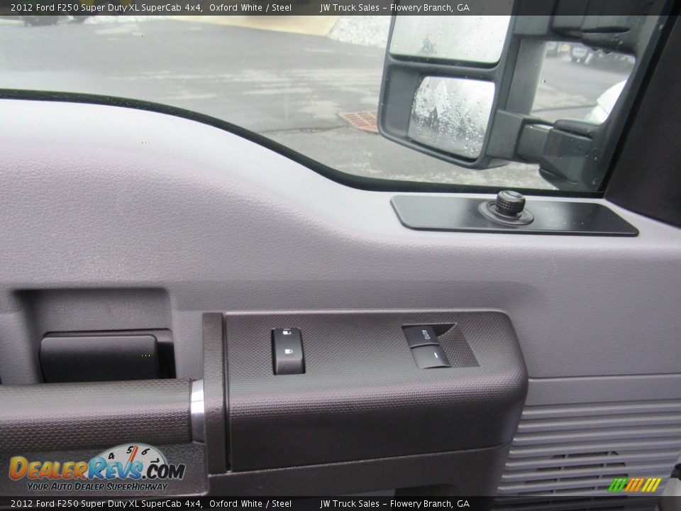 2012 Ford F250 Super Duty XL SuperCab 4x4 Oxford White / Steel Photo #18