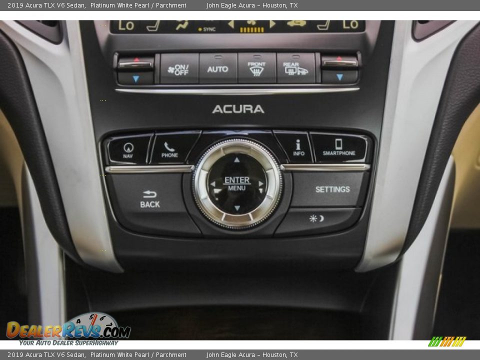 2019 Acura TLX V6 Sedan Platinum White Pearl / Parchment Photo #29