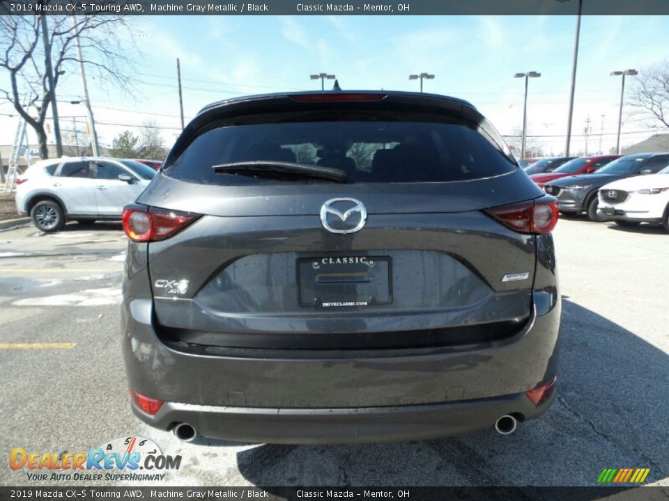 2019 Mazda CX-5 Touring AWD Machine Gray Metallic / Black Photo #3