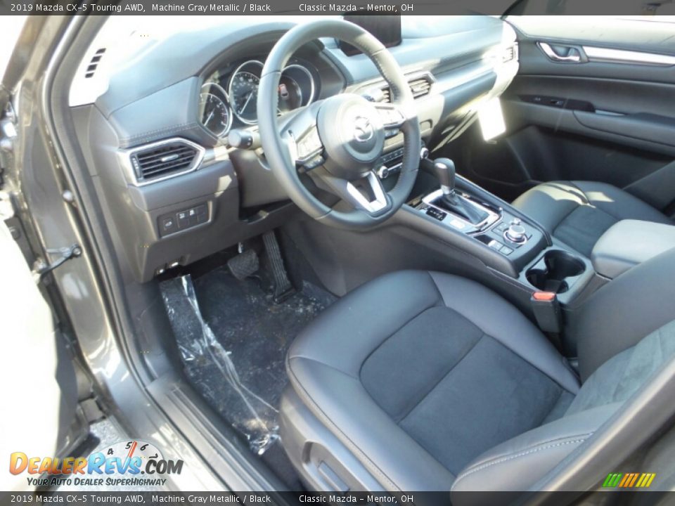 2019 Mazda CX-5 Touring AWD Machine Gray Metallic / Black Photo #4