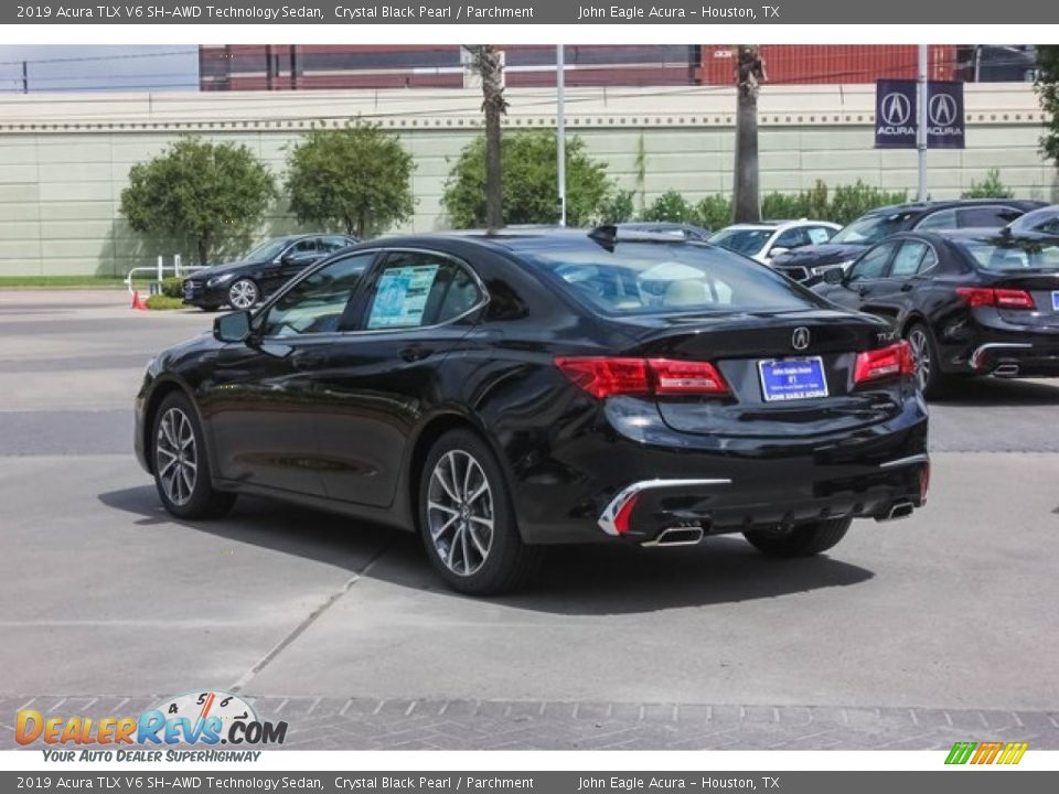 2019 Acura TLX V6 SH-AWD Technology Sedan Crystal Black Pearl / Parchment Photo #5