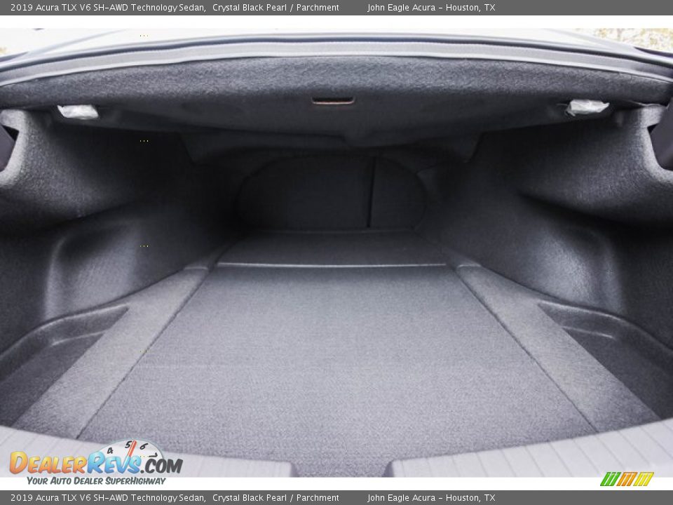 2019 Acura TLX V6 SH-AWD Technology Sedan Crystal Black Pearl / Parchment Photo #12