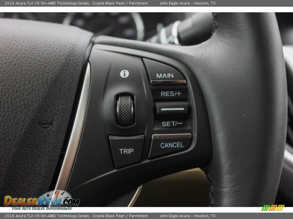 2019 Acura TLX V6 SH-AWD Technology Sedan Crystal Black Pearl / Parchment Photo #19