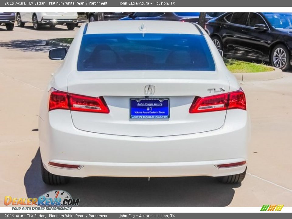 2019 Acura TLX Sedan Platinum White Pearl / Parchment Photo #6