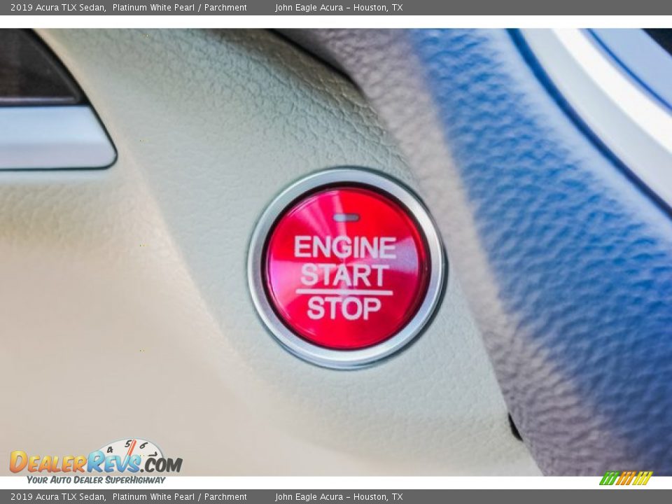 2019 Acura TLX Sedan Platinum White Pearl / Parchment Photo #27
