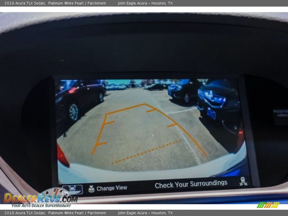 2019 Acura TLX Sedan Platinum White Pearl / Parchment Photo #30