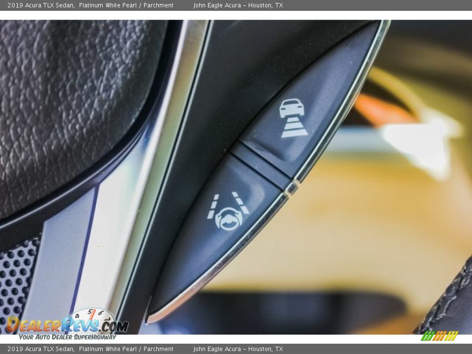 2019 Acura TLX Sedan Platinum White Pearl / Parchment Photo #35