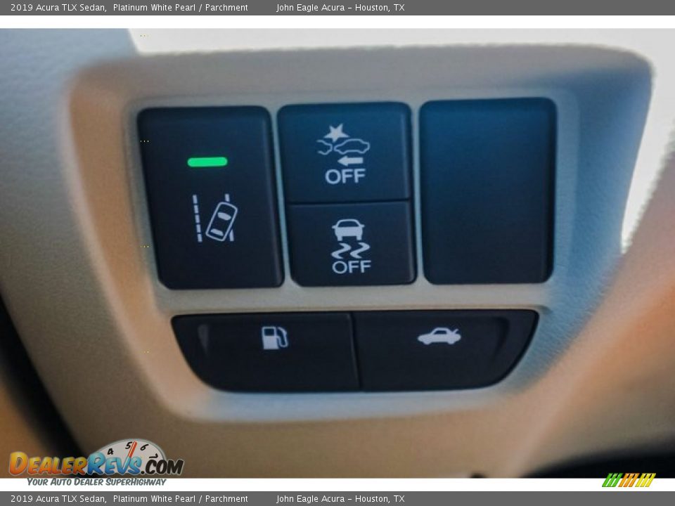2019 Acura TLX Sedan Platinum White Pearl / Parchment Photo #36
