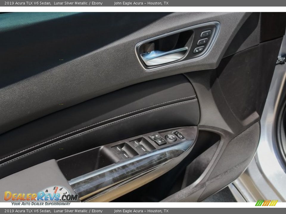 2019 Acura TLX V6 Sedan Lunar Silver Metallic / Ebony Photo #11