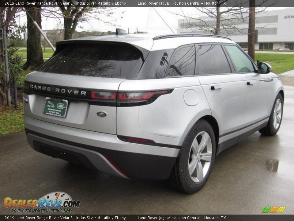 2019 Land Rover Range Rover Velar S Indus Silver Metallic / Ebony Photo #9