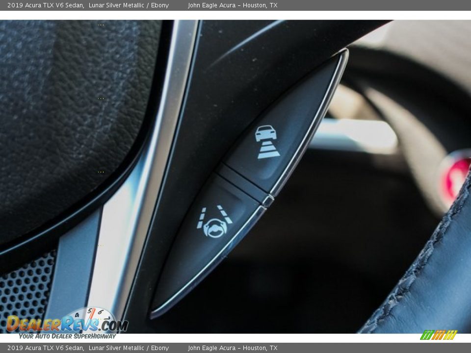 2019 Acura TLX V6 Sedan Lunar Silver Metallic / Ebony Photo #35