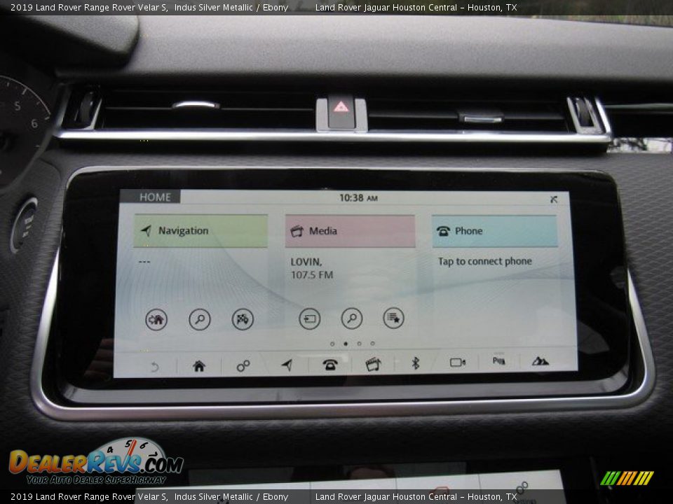 2019 Land Rover Range Rover Velar S Indus Silver Metallic / Ebony Photo #29
