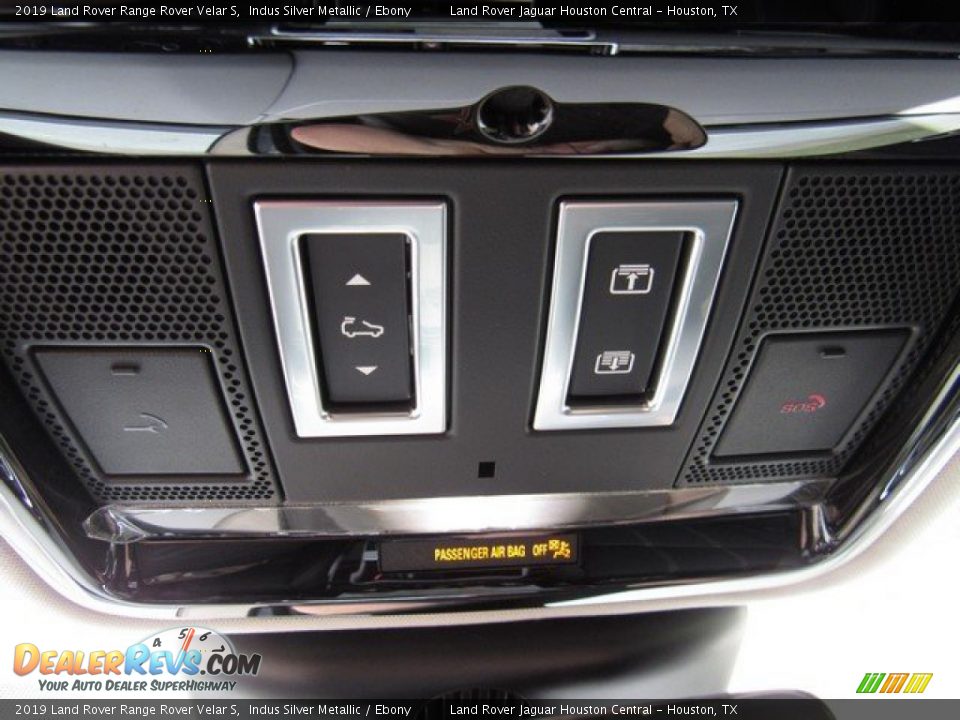 2019 Land Rover Range Rover Velar S Indus Silver Metallic / Ebony Photo #34