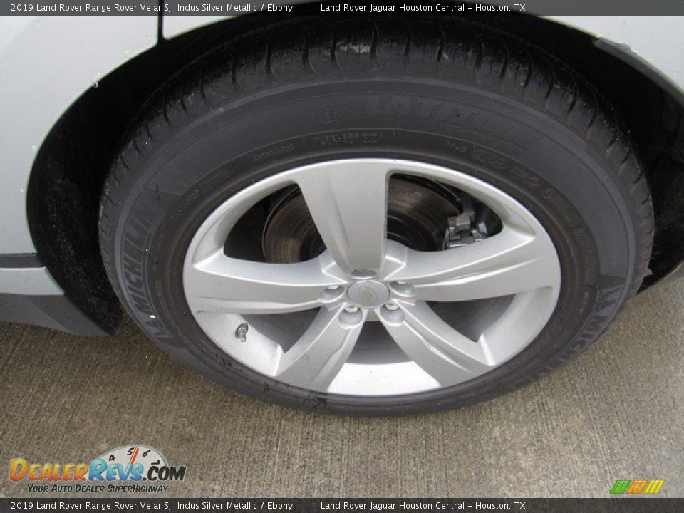 2019 Land Rover Range Rover Velar S Indus Silver Metallic / Ebony Photo #35
