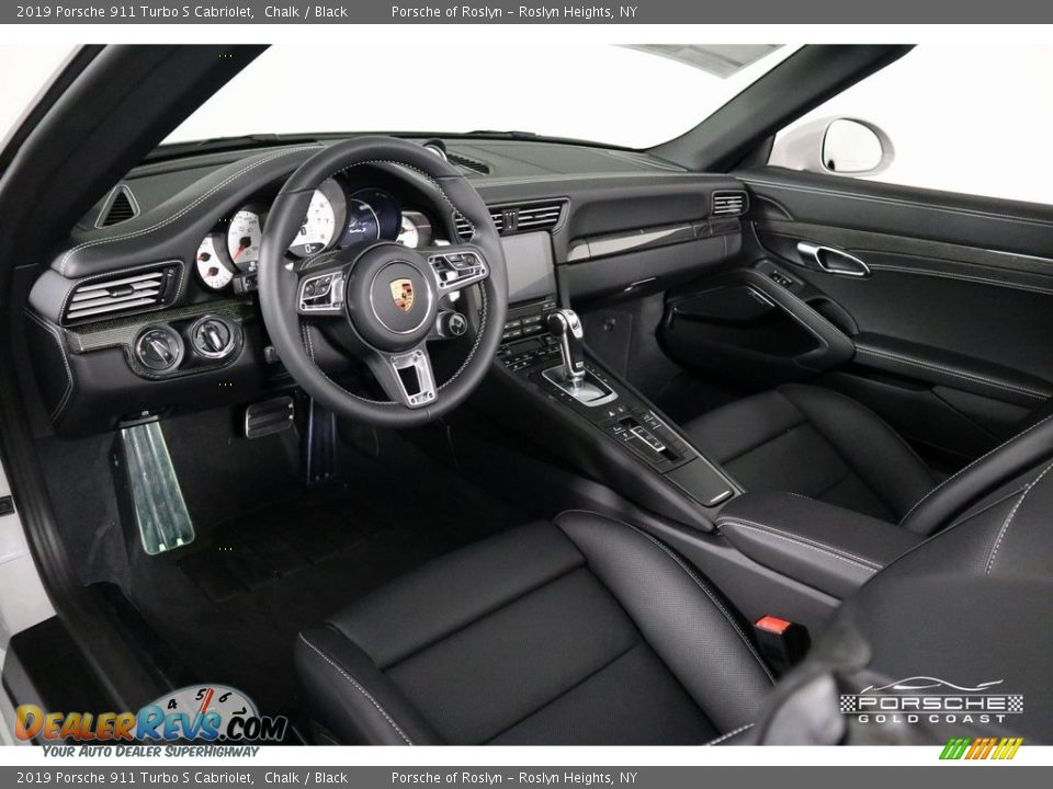 Black Interior - 2019 Porsche 911 Turbo S Cabriolet Photo #11