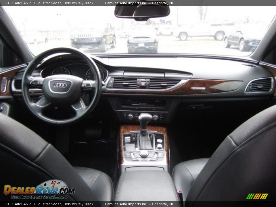 2013 Audi A6 2.0T quattro Sedan Ibis White / Black Photo #13