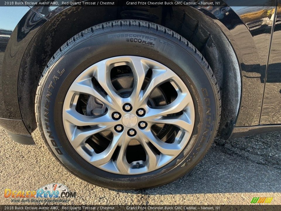 2018 Buick Enclave Avenir AWD Red Quartz Tintcoat / Chestnut Photo #7