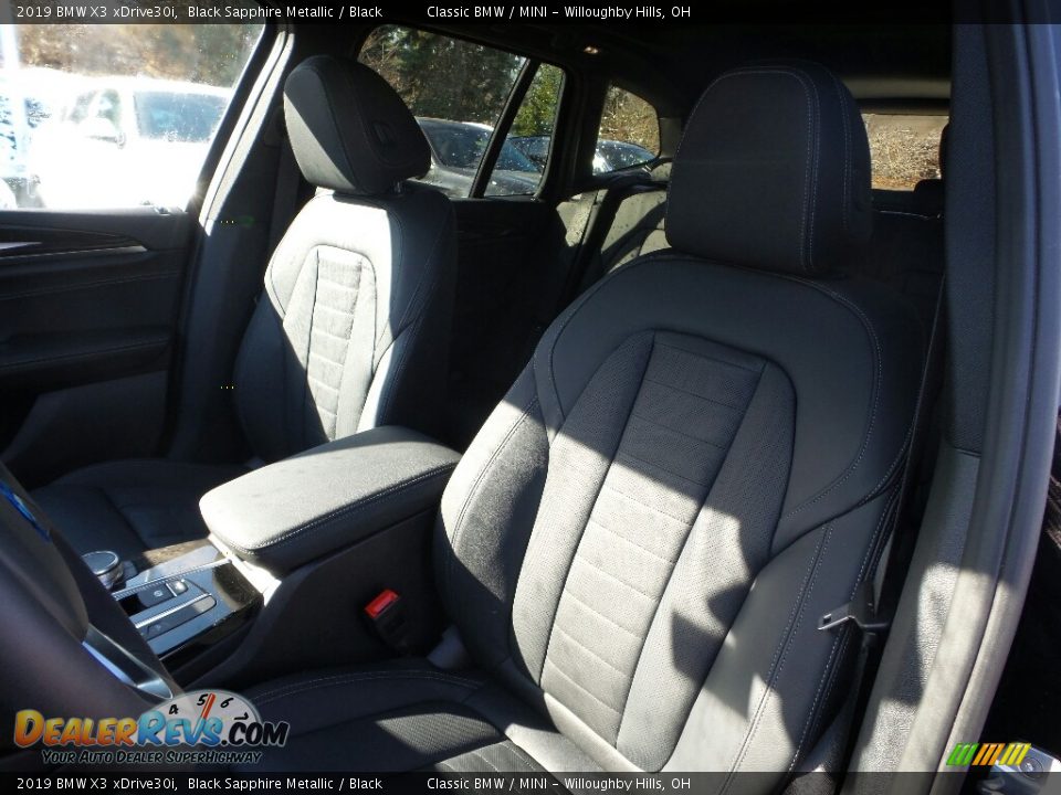 2019 BMW X3 xDrive30i Black Sapphire Metallic / Black Photo #4