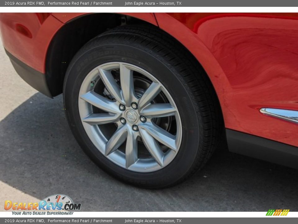 2019 Acura RDX FWD Performance Red Pearl / Parchment Photo #12
