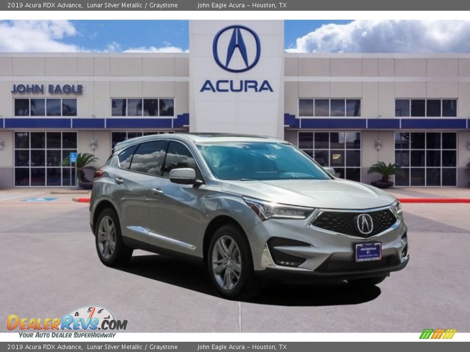 2019 Acura RDX Advance Lunar Silver Metallic / Graystone Photo #1