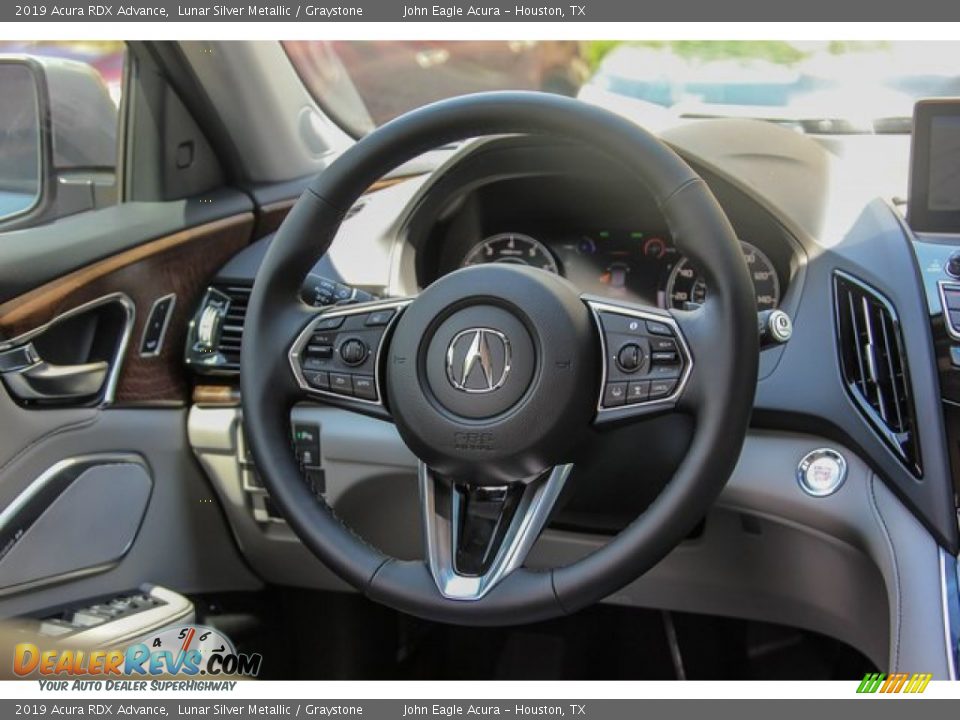 2019 Acura RDX Advance Lunar Silver Metallic / Graystone Photo #31