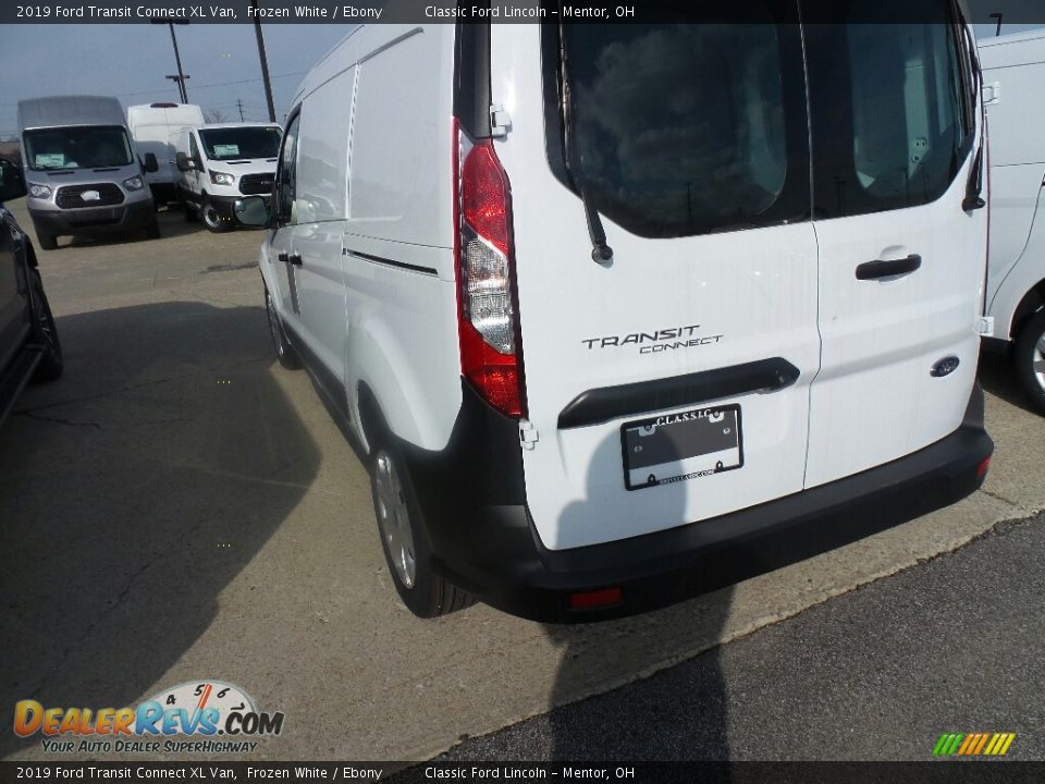 2019 Ford Transit Connect XL Van Frozen White / Ebony Photo #3