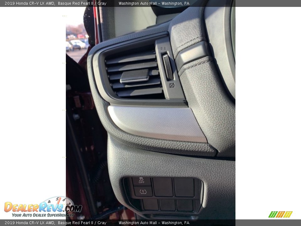 2019 Honda CR-V LX AWD Basque Red Pearl II / Gray Photo #10