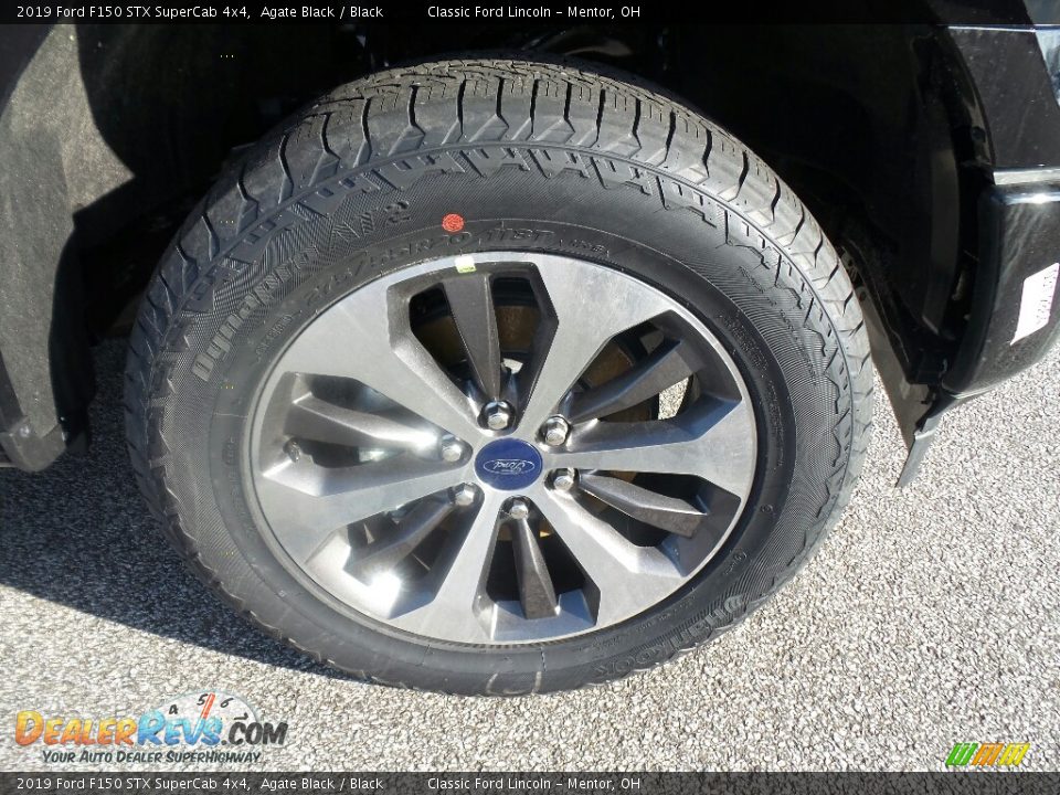2019 Ford F150 STX SuperCab 4x4 Agate Black / Black Photo #3