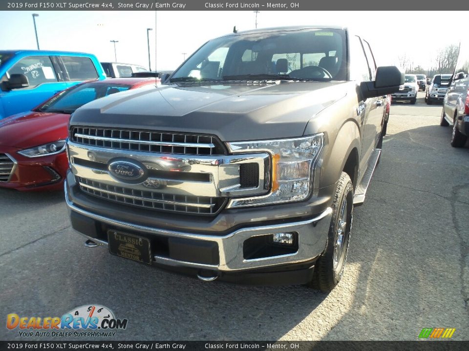 2019 Ford F150 XLT SuperCrew 4x4 Stone Gray / Earth Gray Photo #1