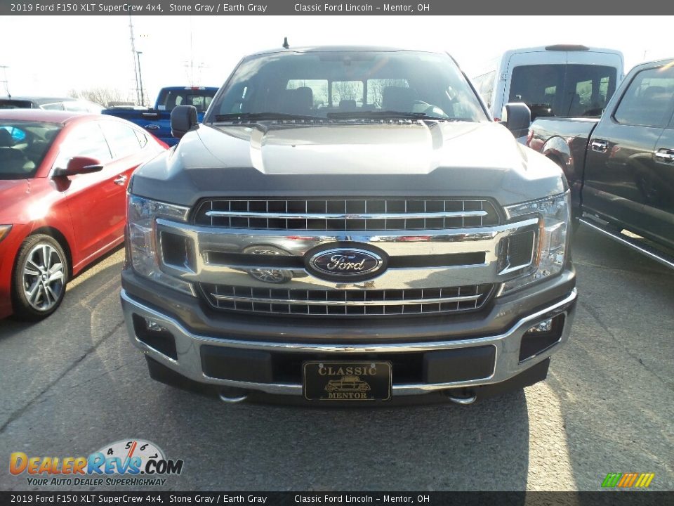 2019 Ford F150 XLT SuperCrew 4x4 Stone Gray / Earth Gray Photo #2