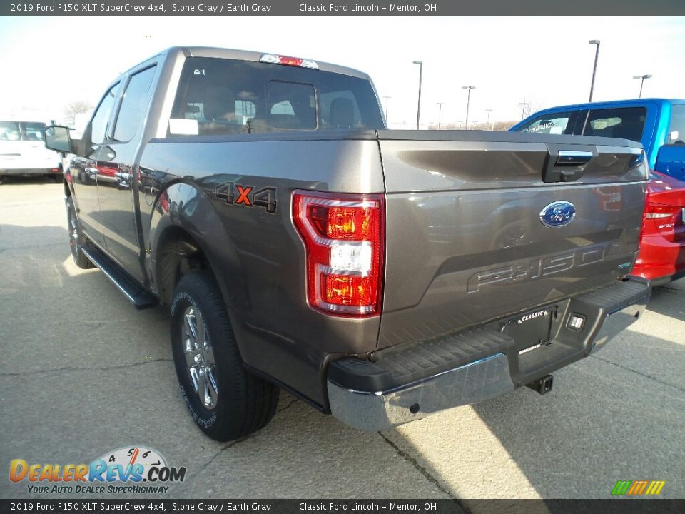 2019 Ford F150 XLT SuperCrew 4x4 Stone Gray / Earth Gray Photo #3