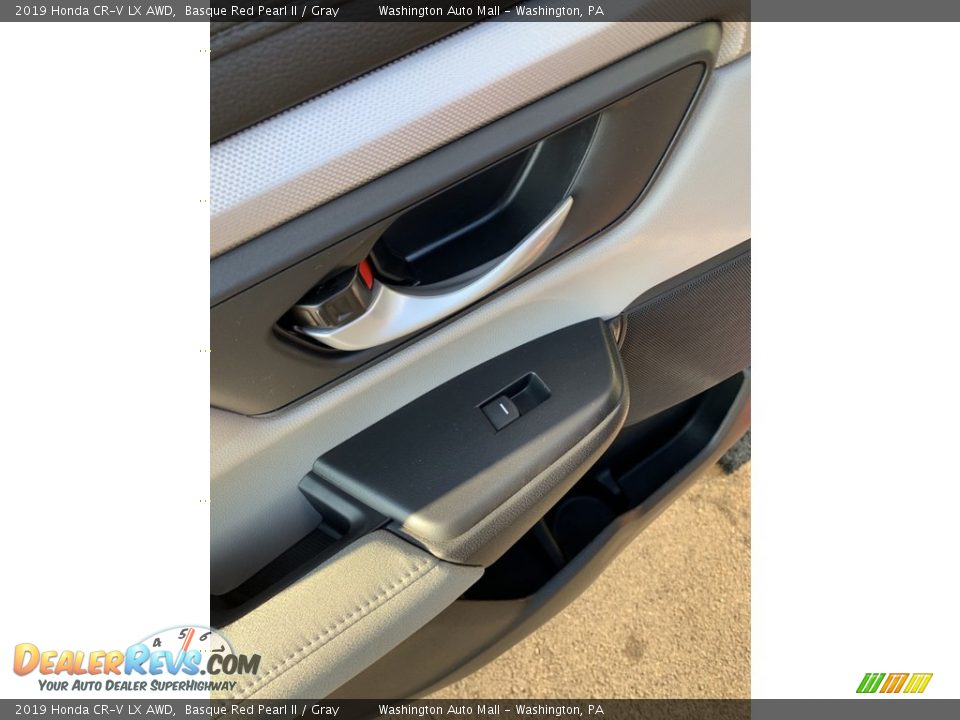 2019 Honda CR-V LX AWD Basque Red Pearl II / Gray Photo #17