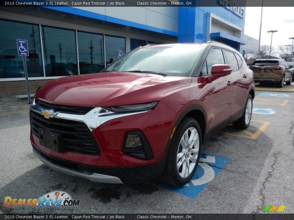 2019 Chevrolet Blazer 3.6L Leather Cajun Red Tintcoat / Jet Black Photo #1