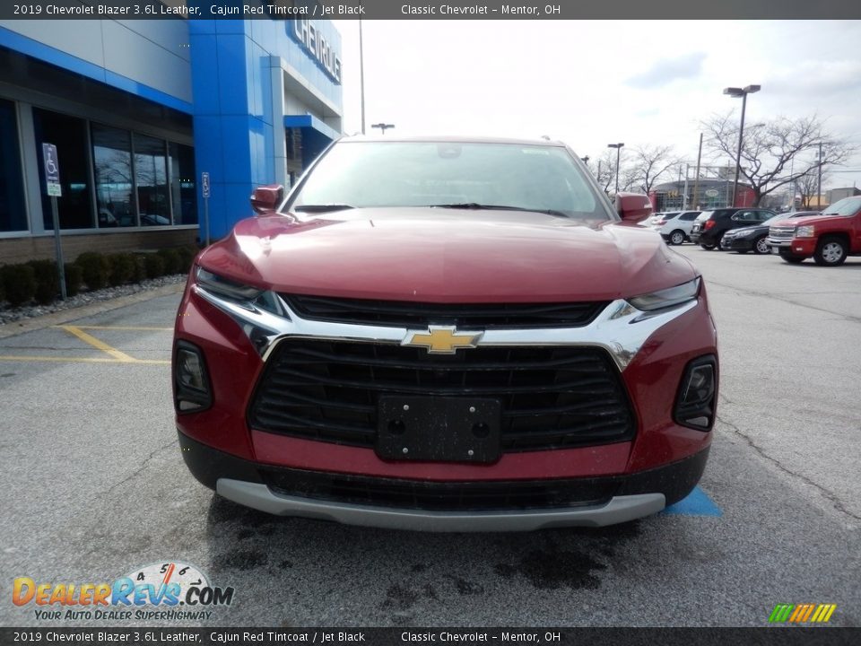 2019 Chevrolet Blazer 3.6L Leather Cajun Red Tintcoat / Jet Black Photo #2