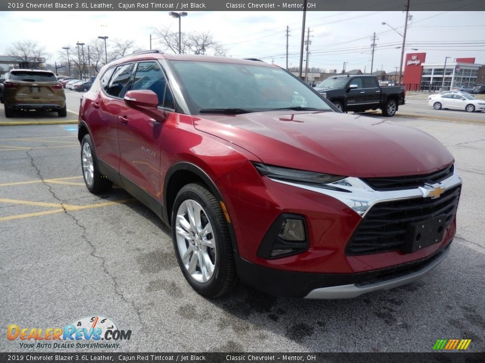 2019 Chevrolet Blazer 3.6L Leather Cajun Red Tintcoat / Jet Black Photo #3