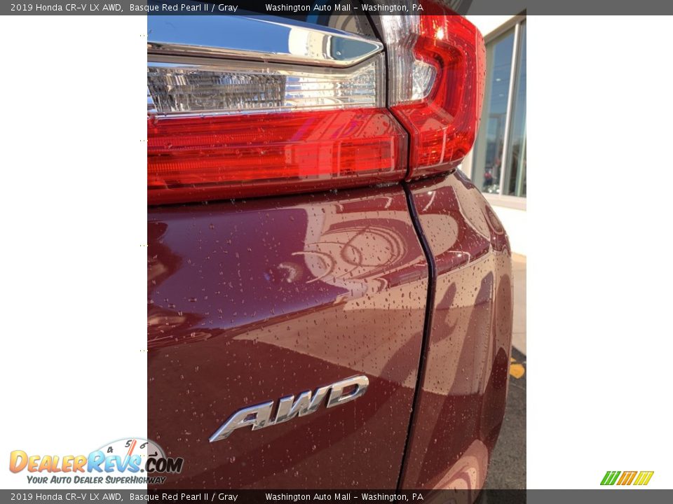 2019 Honda CR-V LX AWD Basque Red Pearl II / Gray Photo #22