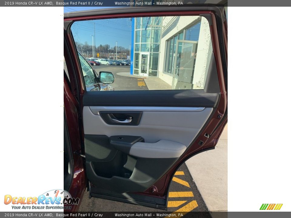 2019 Honda CR-V LX AWD Basque Red Pearl II / Gray Photo #23
