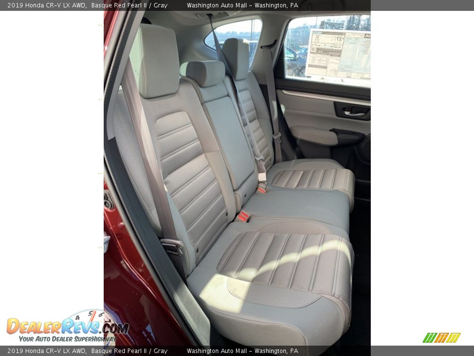 2019 Honda CR-V LX AWD Basque Red Pearl II / Gray Photo #24